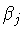 $\beta _{j}$