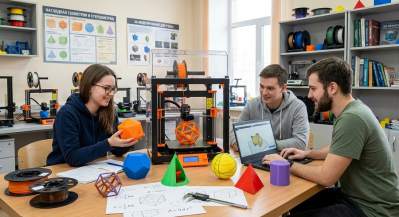 Наглядная стереометрия: применение 3D-принтеров в школьных и университетских лабораториях